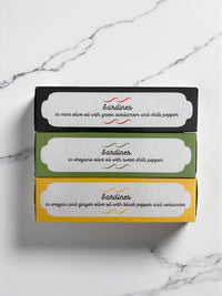 Varina Sardines Variety Pack - 3 Pack
