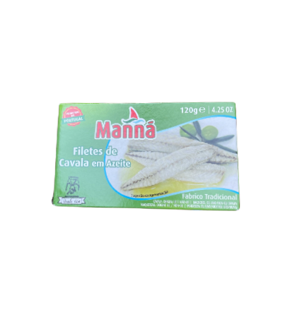 MANNÁ Mackerel Fillets in Olive Oil - TinCanFish