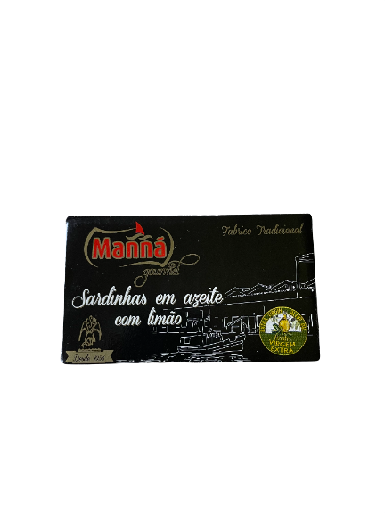 MANNÁ Sardines in Extra Virgin Olive Oil With Lemon - TinCanFish