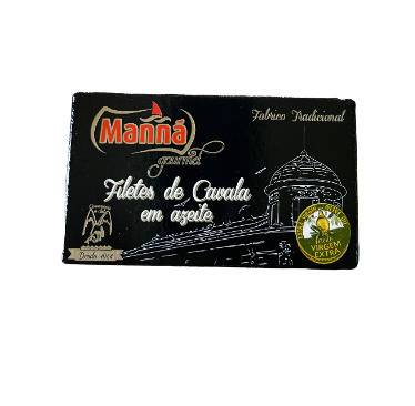 MANNÁ Mackerel Fillets in Extra Virgin Olive Oil - TinCanFish