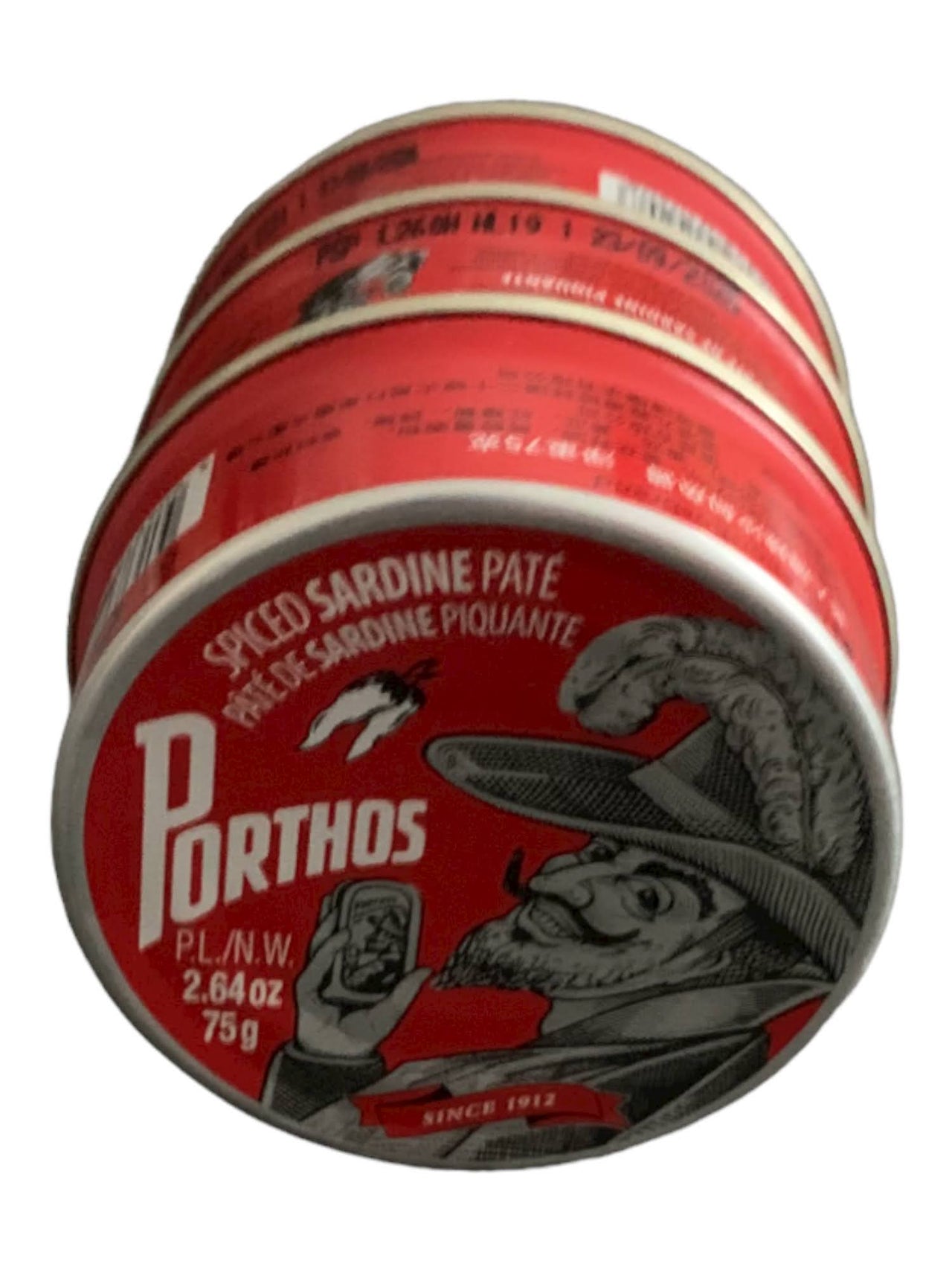 Porthos Spiced Sardine Pâté - 3 Pack - TinCanFish