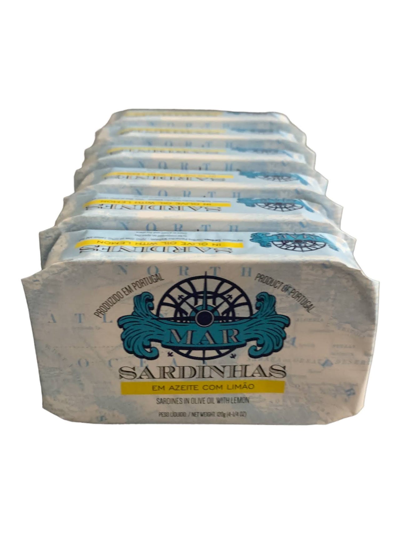 MAR Brand Sardines in Olive Oil with Lemon - 6 Pack - TinCanFish