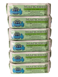 Thumbnail for MAR Brand Mackerel in Organic EVOO - 6 Pack - TinCanFish