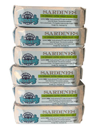 Thumbnail for MAR Brand Sardines in Organic EVOO - 6 Pack - TinCanFish