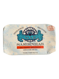 Thumbnail for MAR Brand Sardines in Organic Tomato Sauce - 6 Pack - TinCanFish