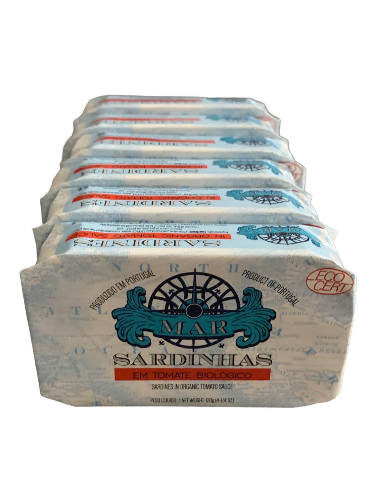 MAR Brand Sardines in Organic Tomato Sauce - 6 Pack - TinCanFish