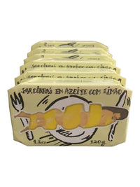 Thumbnail for Cantara Creative Sardines in Olive Oil w/ Lemon - 6 Pack - TinCanFish