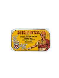 Thumbnail for Minerva Sardines in Olive Oil with Curry - 6 Pack - TinCanFish