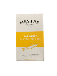 Thumbnail for Mestre Sardines in Vegetable Oil - 6 Pack - TinCanFish