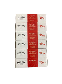 Thumbnail for Mestre Mackerel in Spicy Tomato Sauce - 6 Pack