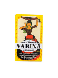 Thumbnail for Varina Sardines in Oregano Olive Oil and Ginger w/ Black Pepper Grain and Coriander - 3 Pack - TinCanFish