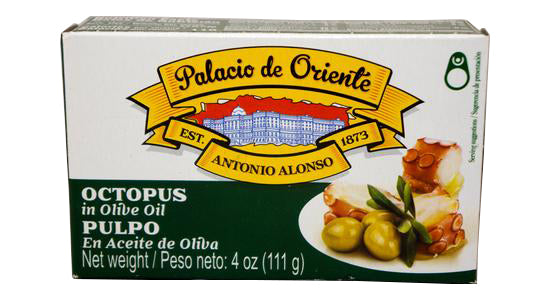 Palacio de Oriente Octopus in Olive Oil - 6 Pack - TinCanFish